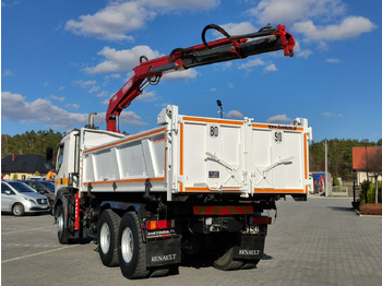 Truk jungkit, Truk derek Renault Kerax 26.370 6x4 Mocny HDS FASSI F110: gambar 5