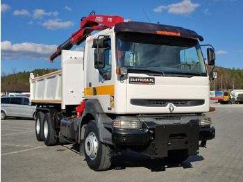 Truk jungkit, Truk derek Renault Kerax 26.370 6x4 Mocny HDS FASSI F110: gambar 3