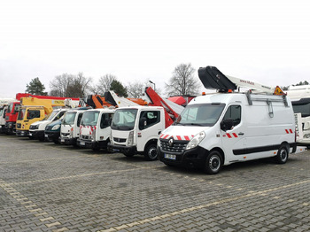 Platform udara yang dipasang di truk RENAULT Master