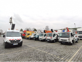 Platform udara yang dipasang di truk Renault Master: gambar 2