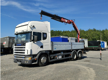 Truk flatbed SCANIA 124