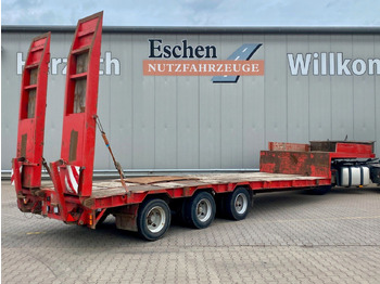 Semi-trailer low bed Bunge Tieflader| HU bis 02/2026*hydr. Rampen*Blatt*SAF: gambar 4