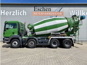Truk pengaduk beton MAN TGS 32.360 8x4 BB / 9 m³ Stetter-Aufbau: gambar 2