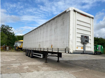 Semi-trailer dengan terpal samping FRUEHAUF