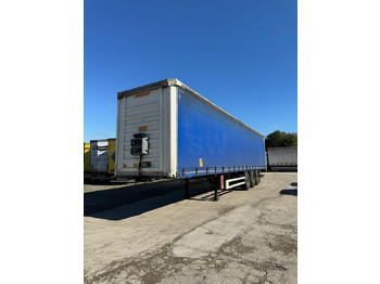 Semi-trailer dengan terpal samping FRUEHAUF