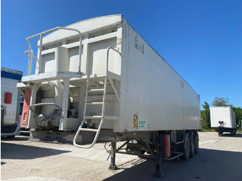 Semi-trailer jungkit untuk pengangkutan bahan curah Stas: gambar 3