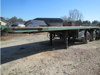 Semi-trailer flatbed BLUMHARDT