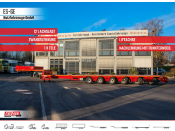 Semi-trailer low bed BROSHUIS