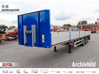 Semi-trailer flatbed ES-GE