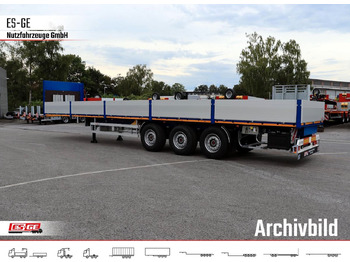 Semi-trailer flatbed ES-GE 3-Achs Sattelanhänger - Bordwände + CV: gambar 3 Semi-trailer flatbed ES-GE 3-Achs Sattelanhänger - Bordwände + CV: gambar 3