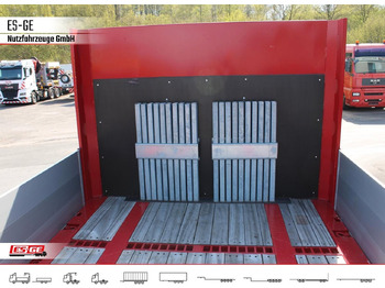 Semi-trailer flatbed ES-GE 3-Achs Sattelanhänger -Bordwände: gambar 5