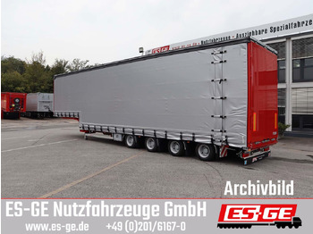 Semi-trailer low bed ES-GE