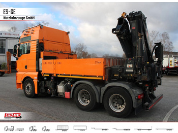 Truk flatbed MAN TGX 26.540