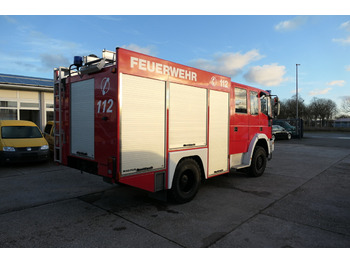 Truk pemadam kebakaran IVECO FF 95 E LF 8 DoKa AHK 4X4 SFZ FEUERWEHR Einzelbe: gambar 3