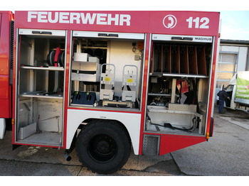 Truk pemadam kebakaran IVECO FF 95 E LF 8 DoKa AHK 4X4 SFZ FEUERWEHR Einzelbe: gambar 5