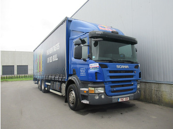 Truk dengan terpal samping Scania p310: gambar 3