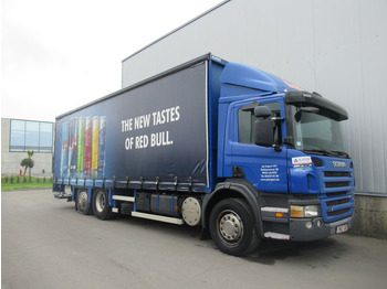 Truk dengan terpal samping Scania p310: gambar 4