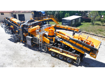 Tanaman penghancur mobil baru FABO Mobile crusher: gambar 2