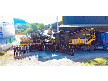 Tanaman penghancur mobil baru FABO Mobile crusher: gambar 3