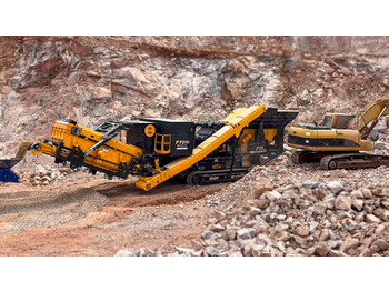 Penghancur dampak baru FABO mobile impact crusher: gambar 2