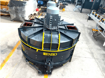 Pengaduk semen baru FABO twin shaft mixer: gambar 4