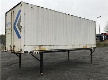 Tukar tubuh box BDF Wechselbrücke Wellblech Stahlkoffer: gambar 1