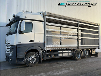 Truk dengan terpal samping MERCEDES-BENZ Actros 2545