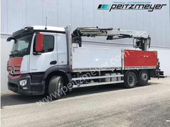 Truk flatbed MERCEDES-BENZ Antos