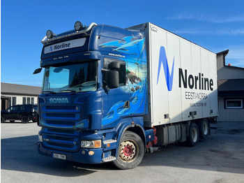 Truk box Scania R620 LB6X2HNB - OPEN SIDE: gambar 4