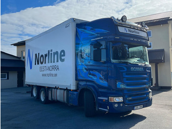 Truk box Scania R620 LB6X2HNB - OPEN SIDE: gambar 5