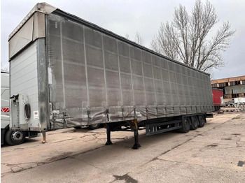 Semi-trailer dengan terpal samping SCHMITZ SCB