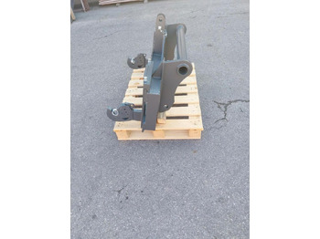 Skrup cepat Adapter Manitou Teleskoplader auf 3 Punkt Kat II Palettengabel: gambar 2