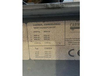 Semi-trailer jungkit Carnehl Kippauflieger CHKS / A Kippauflieger: gambar 5