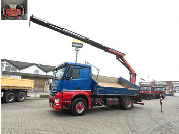 Truk jungkit, Truk derek Mercedes-Benz Arocs 1845 4x4 HAD 2-Achs Allradkipper Kran Funk Mercedes-Benz Arocs 1845 4x4 HAD 2-Achs Allradkipper Heckkran: gambar 3