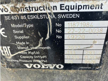 Backhoe loader Volvo Böschungslöffel schwenkbar: gambar 5