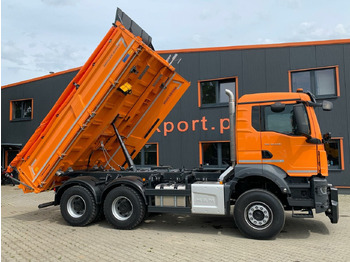 Truk jungkit MAN TGS 33.440 6x4 Kipper MEILLER Bordmatik Frontpl.: gambar 4
