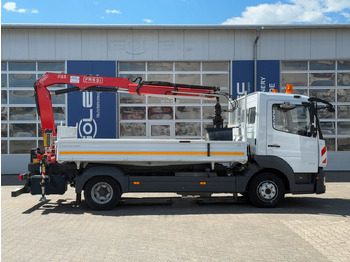 Van jungkit Mercedes-Benz ATEGO 818 4x2 Euro 6 Kipper Kran FASSI F65B.0.22: gambar 3