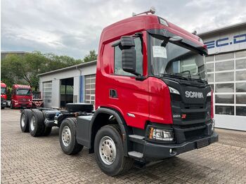Truk sasis, Truk derek baru Scania G 500 B 8x4 HZ 50 Tonnen Fahrgest. Nebenantrieb: gambar 1