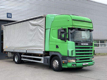 Truk dengan terpal samping SCANIA 114