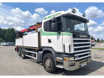 Truk flatbed SCANIA 144