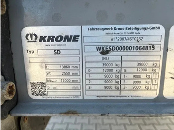 Semi-trailer kotak tertutup Krone 2023 Krone XL mega hupac flat with damage: gambar 4 Semi-trailer kotak tertutup Krone 2023 Krone XL mega hupac flat with damage: gambar 4