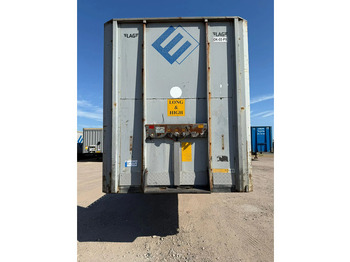 Semi-trailer kotak tertutup LAG