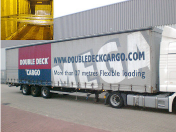 Semi-trailer dengan terpal samping HOFFMANN