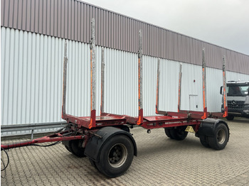 Trailer pengangkut kayu