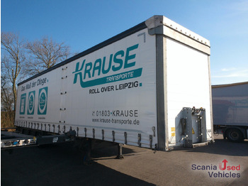 Semi-trailer dengan terpal samping SCHMITZ MEGA