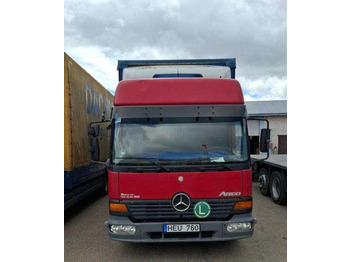 Truk dengan terpal samping MERCEDES-BENZ Atego 817