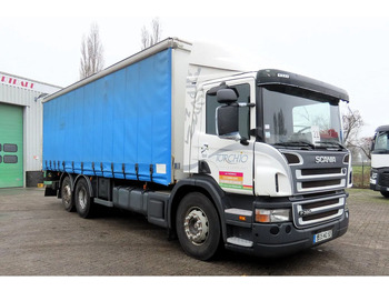 Truk dengan terpal samping SCANIA P 380