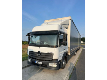 Truk dengan terpal samping MERCEDES-BENZ Atego