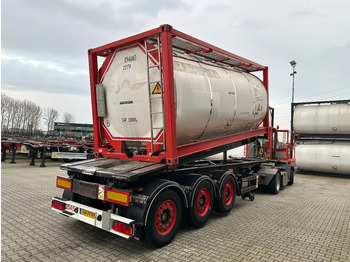 Semi-trailer pengangkut mobil Van Hool 20FT Tipping-chassis, ADR (EX/II, EX/III, FL, AT), SAF + DISC, 2 liftaxles: gambar 5