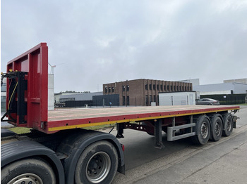 Semi-trailer flatbed TURBO'S HOET